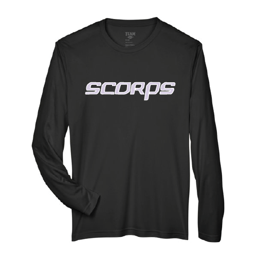 Womens LS Dri Fit - Scorps - Black