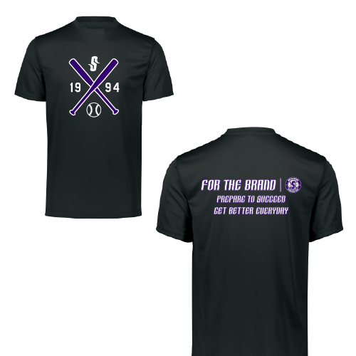 Mens SS Dri Fit - Black