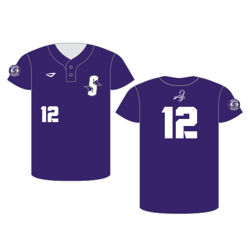 Scorpions HS Sublimated 2 Button Jersey - Purple